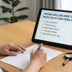 Những Điều Cần Kiểm Tra Trước Khi Ký Hợp Đồng Vay Ngân Hàng