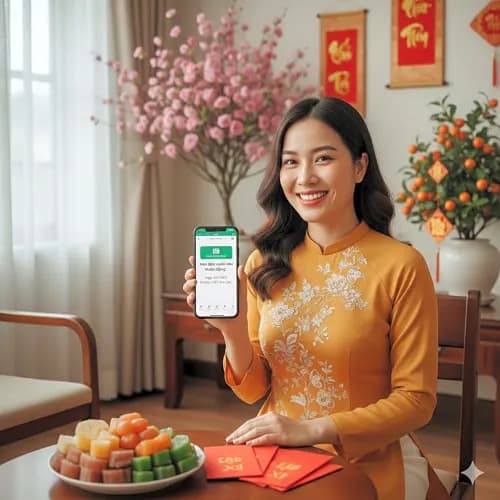 Ngày Tết có chuyển khoản ngân hàng được không
